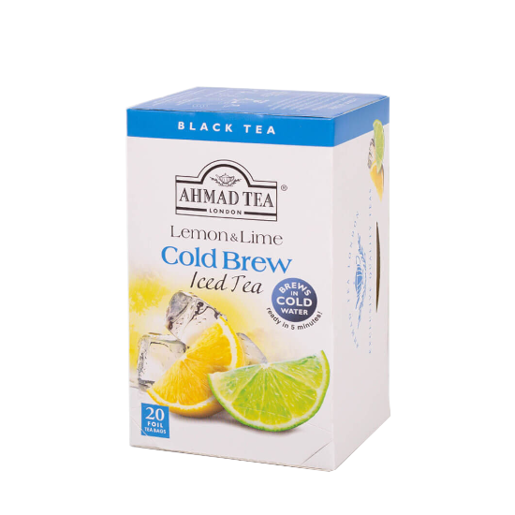 Ahmad Lemon & Lime Cold Brew Iced Tea 20 saszetek
