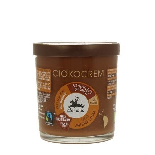 Alce Nero Ciokocrem - krem orzechowo-czekoladowy BIO 180g