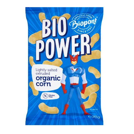 Biopont chrupki kukurydziane organiczne Bio Power 70 g 