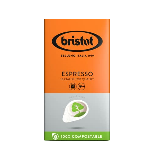 Bristot Espresso saszetki ESE 18 szt.