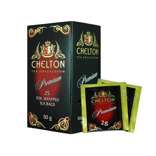 Chelton Premium herbata czarna w saszetkach 25x 2g