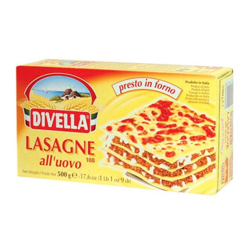 Divella Lasagne all'uovo 108 - makaron lazania 500 g
