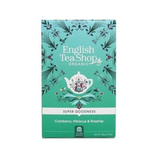 English Tea Shop Cranberry, Hibiscus & Rosehip - 20 saszetek