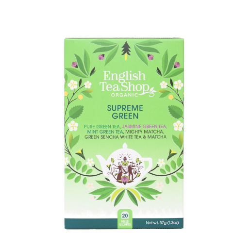 Supreme Green Zestaw zielonych herbat 20 saszetek