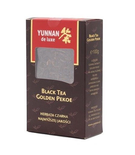 Yunnan De Luxe Black Tea Golden Pekoe 100g